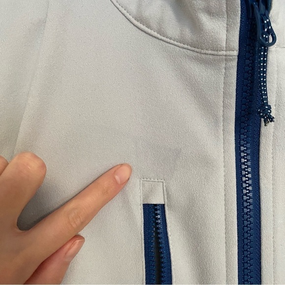 Johnnie-O Knockdown Prep-Formance Men's Wind Vest Chrome Grey Sz L *Logo* - Picture 7 of 11